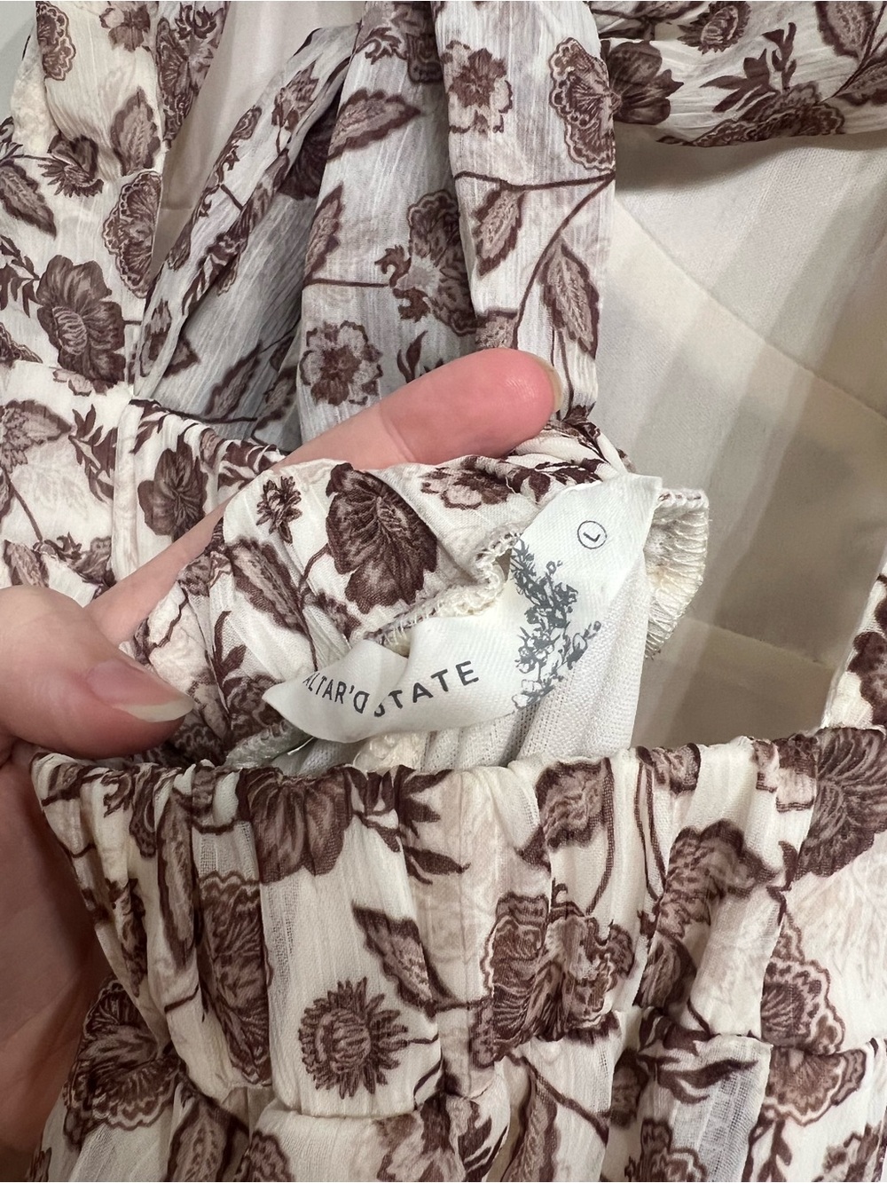 Altar’d state Julie Adeline floral ruffle maxi dress - Picture 6 of 6
